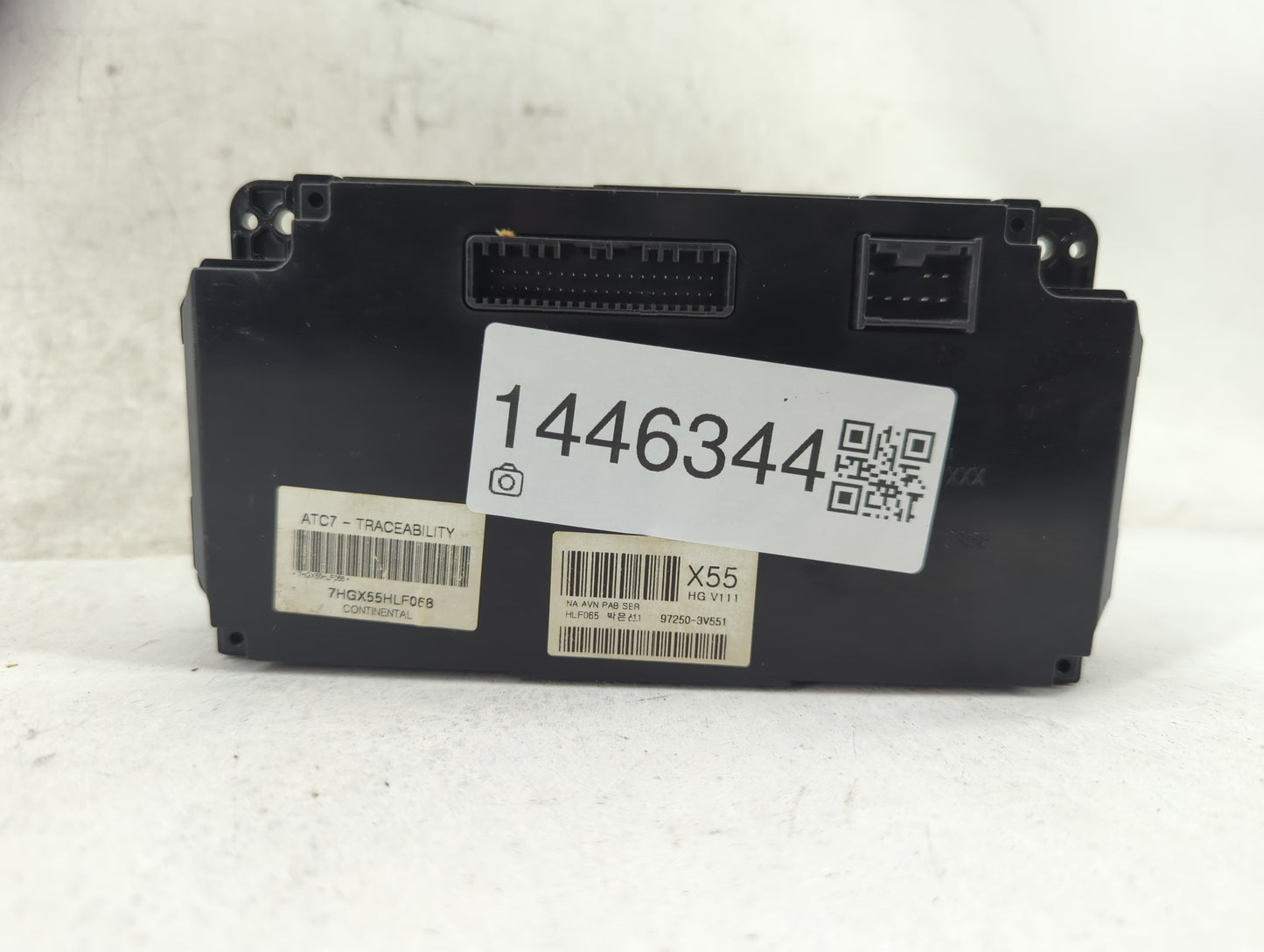 2012-2013 Hyundai Azera Climate Control Module Temperature AC/Heater Replacement P/N:97250-3V551 Fits Fits 2012 2013 OEM Use