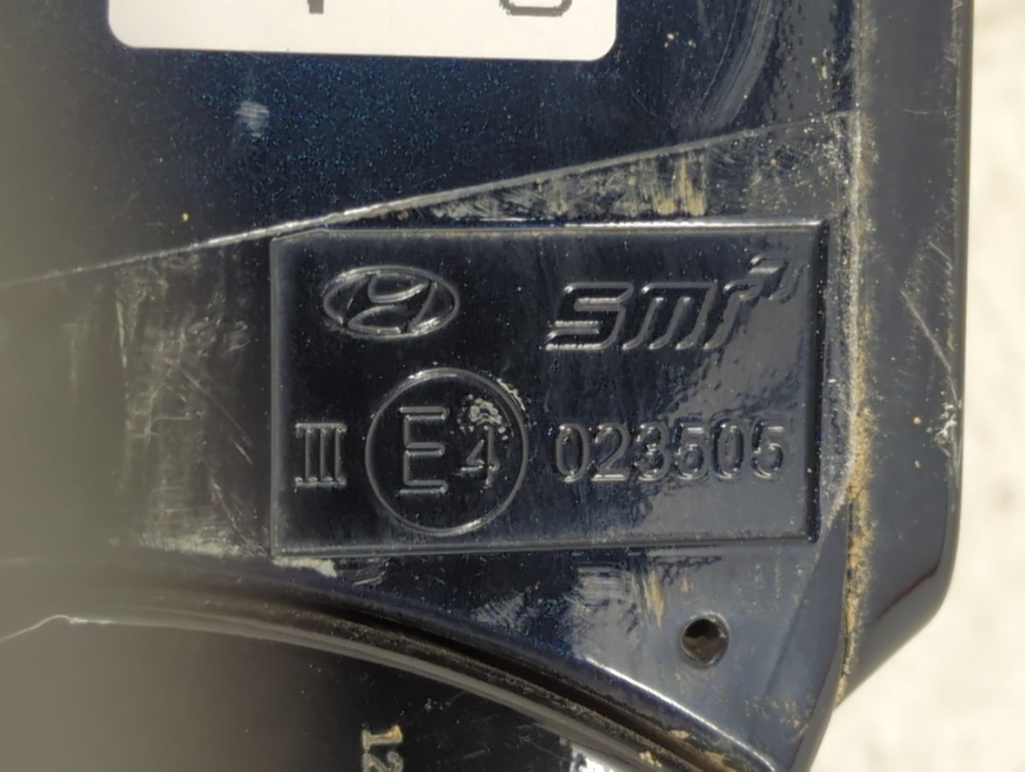 2012-2013 Hyundai Azera Driver Side View Mirror - Left Door Mirror OEM Used - Oemusedautoparts1.com