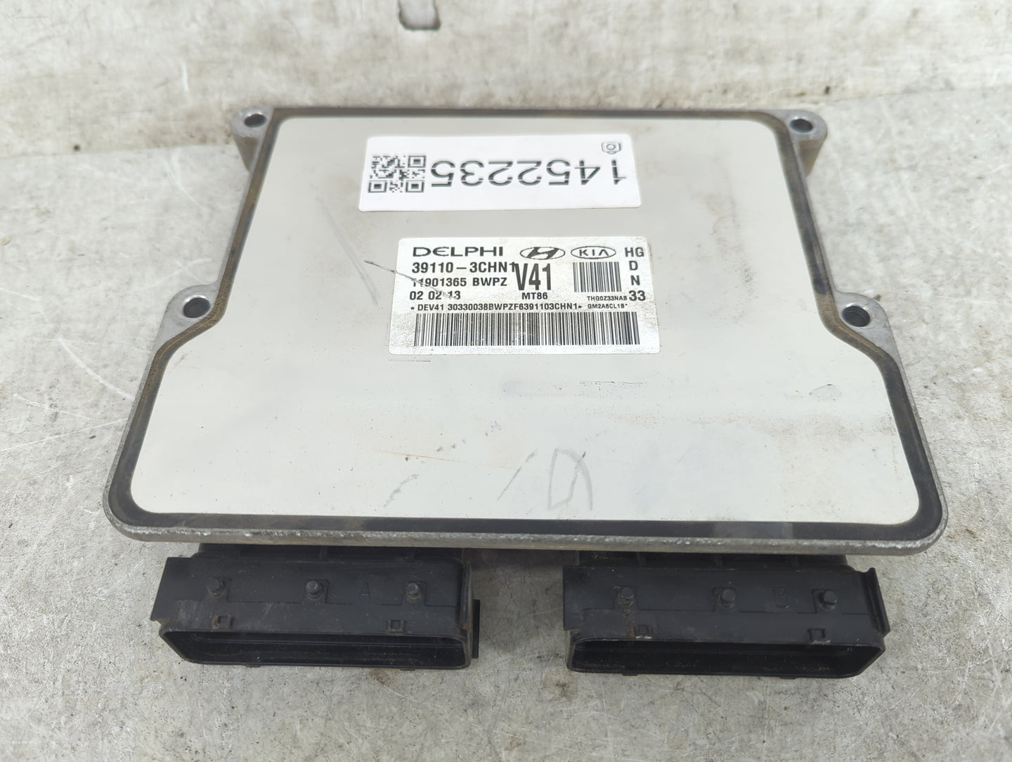 2012-2014 Hyundai Azera PCM Engine Control Computer ECU ECM PCU OEM P/N:39110-3CHN1 11901365 Fits Fits 2012 2013 2014 OEM Us