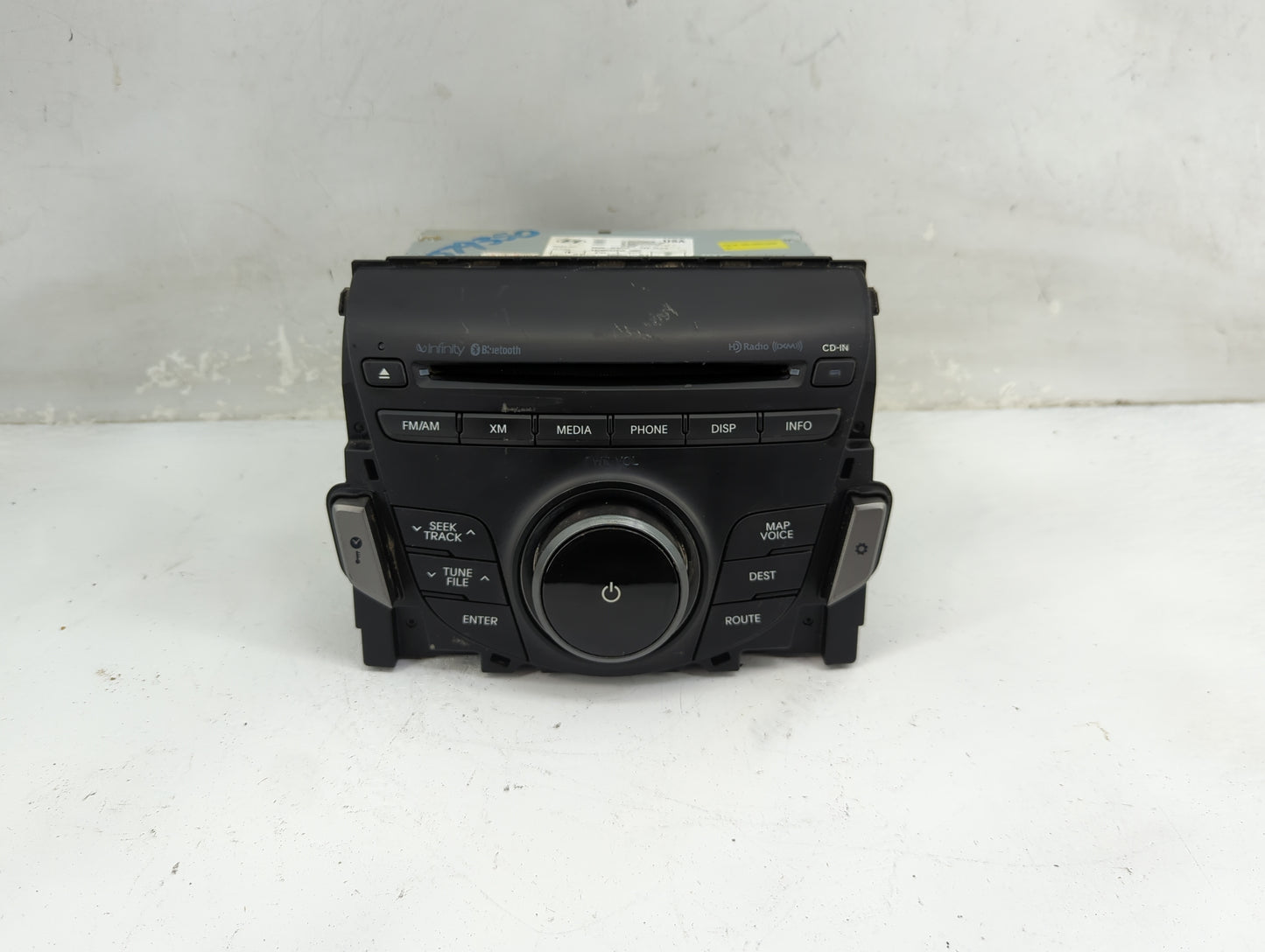 2012-2013 Hyundai Azera Radio AM FM Cd Player Receiver Replacement P/N:96560-3V4014X Fits Fits 2012 2013 OEM Used Auto Parts