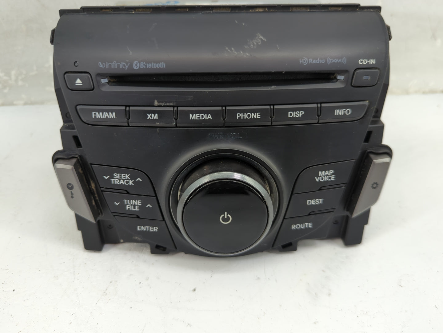 2012-2013 Hyundai Azera Radio AM FM Cd Player Receiver Replacement P/N:96560-3V4014X Fits Fits 2012 2013 OEM Used Auto Parts