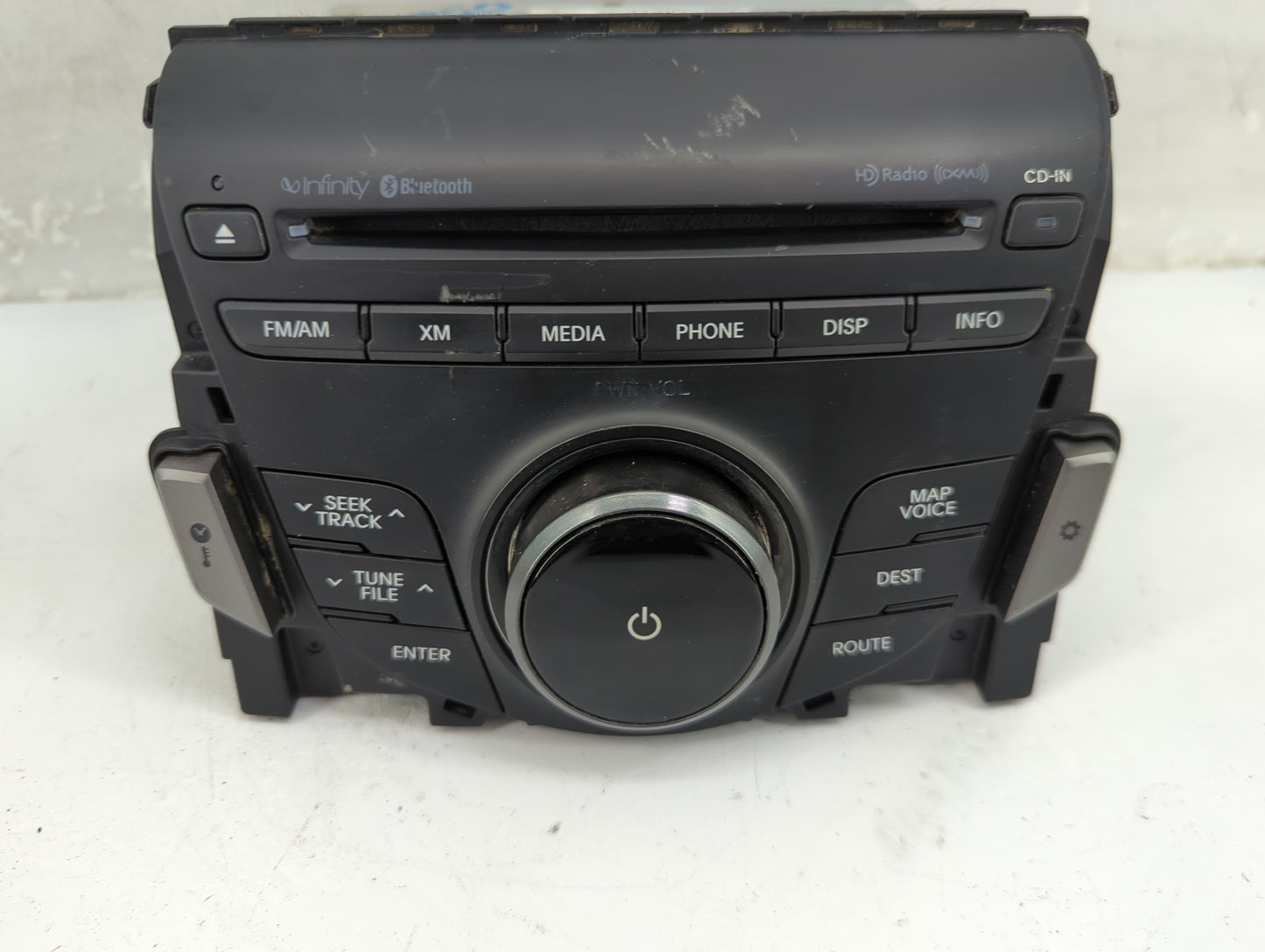 2012-2013 Hyundai Azera Radio AM FM Cd Player Receiver Replacement P/N:96560-3V4014X Fits Fits 2012 2013 OEM Used Auto Parts