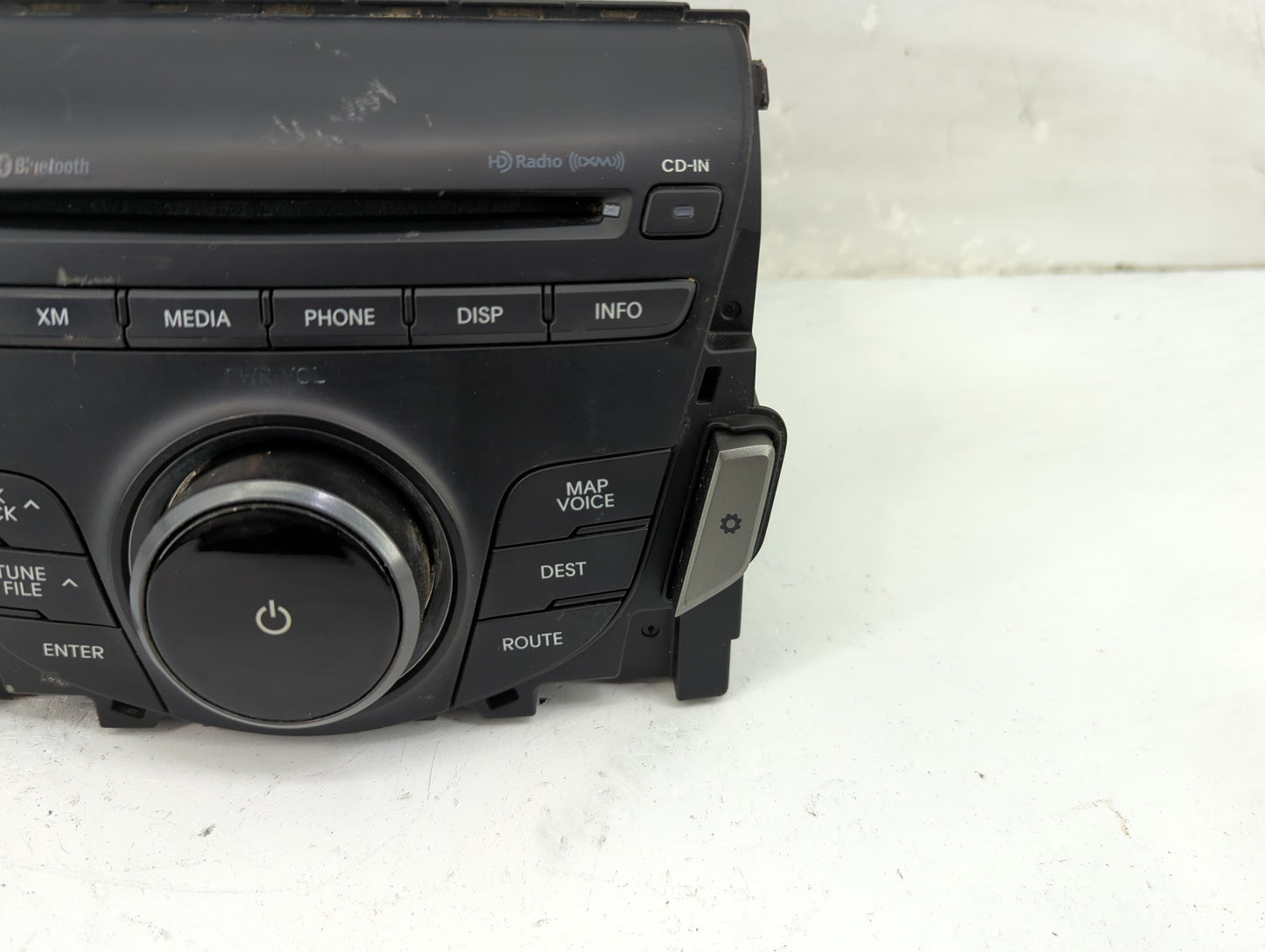 2012-2013 Hyundai Azera Radio AM FM Cd Player Receiver Replacement P/N:96560-3V4014X Fits Fits 2012 2013 OEM Used Auto Parts