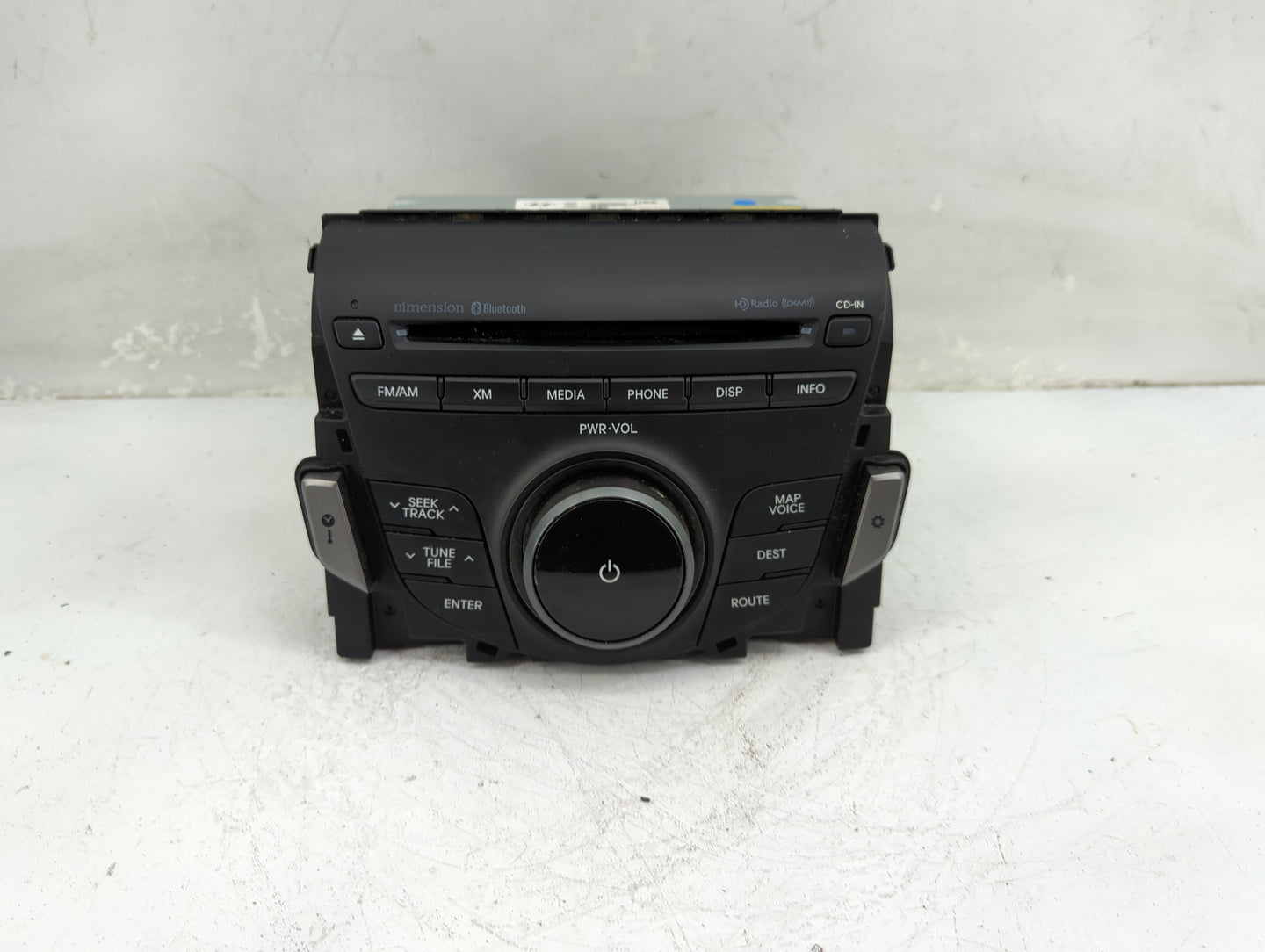 2012-2013 Hyundai Azera Radio AM FM Cd Player Receiver Replacement P/N:965603V4514X AN241HGAN4X Fits Fits 2012 2013 OEM Used