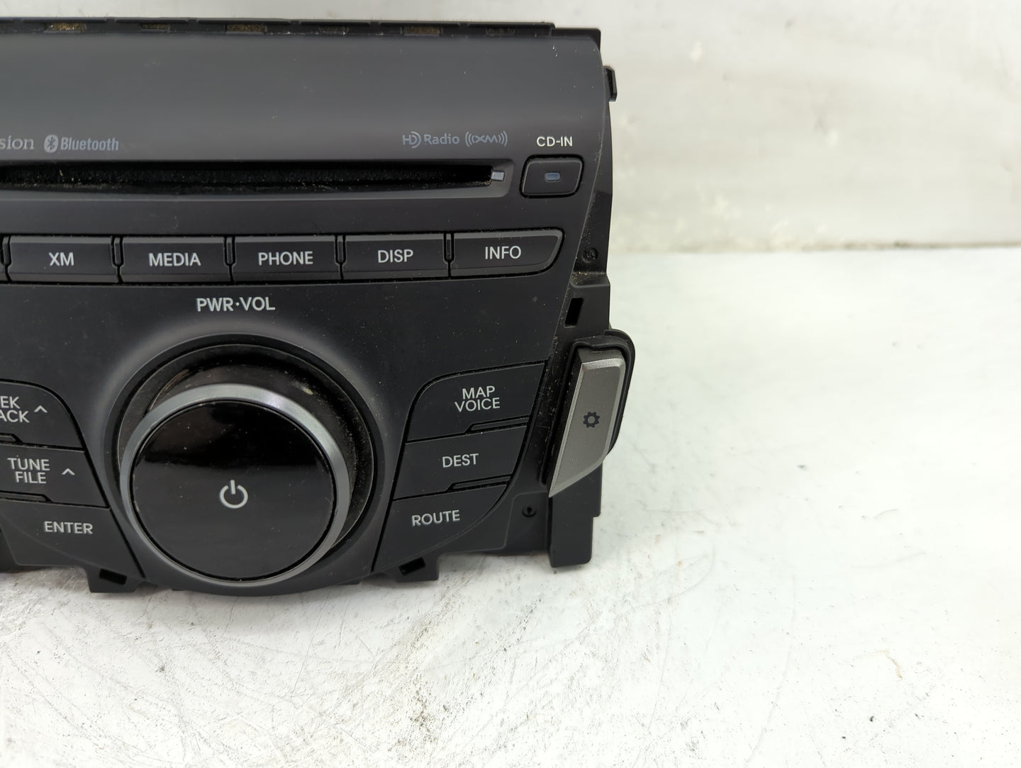 2012-2013 Hyundai Azera Radio AM FM Cd Player Receiver Replacement P/N:965603V4514X AN241HGAN4X Fits Fits 2012 2013 OEM Used