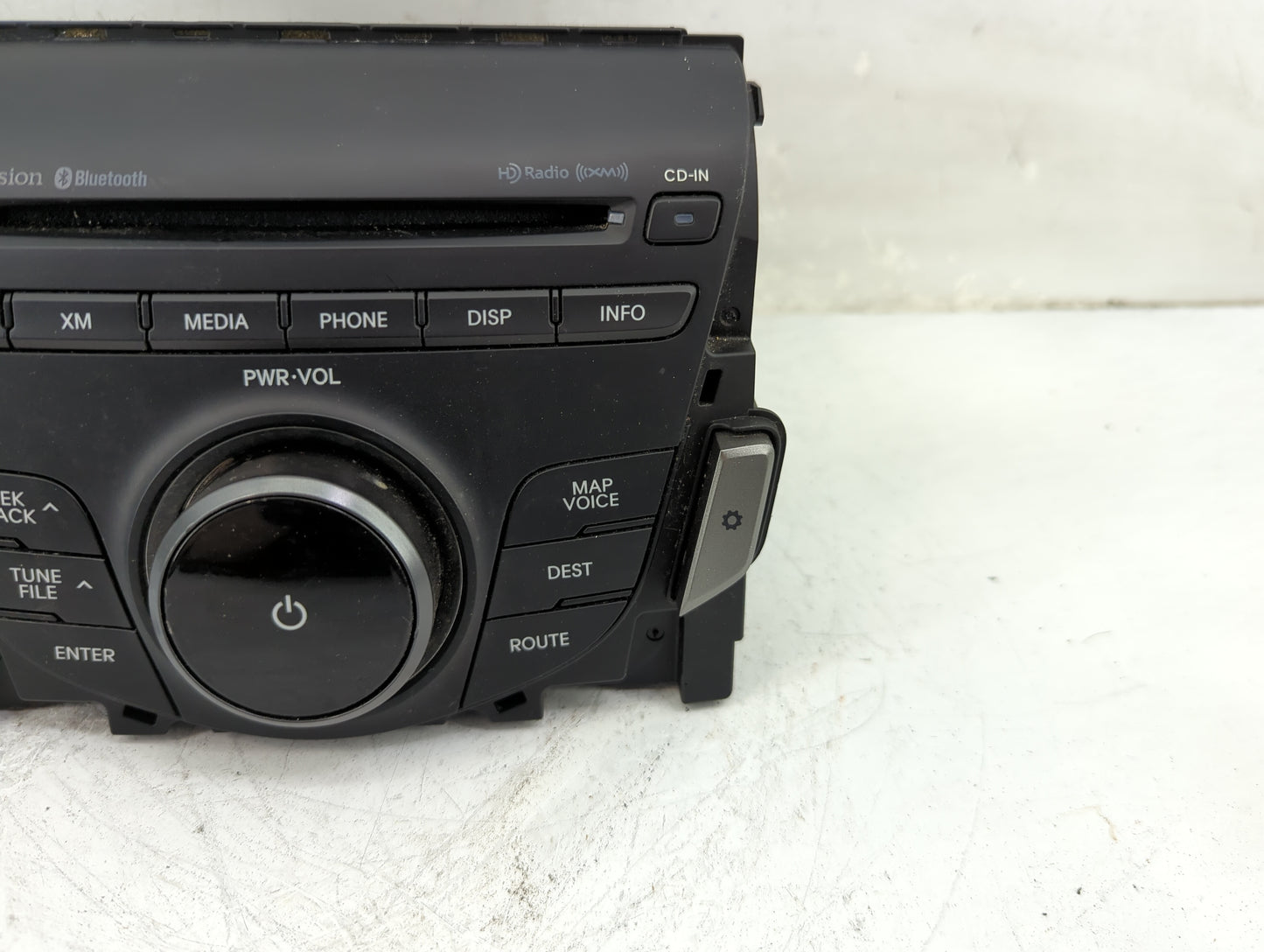 2012-2013 Hyundai Azera Radio AM FM Cd Player Receiver Replacement P/N:965603V4514X AN241HGAN4X Fits Fits 2012 2013 OEM Used