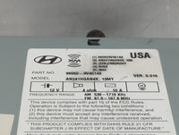 2012-2013 Hyundai Azera Radio AM FM Cd Player Receiver Replacement P/N:965603V4514X AN241HGAN4X Fits Fits 2012 2013 OEM Used