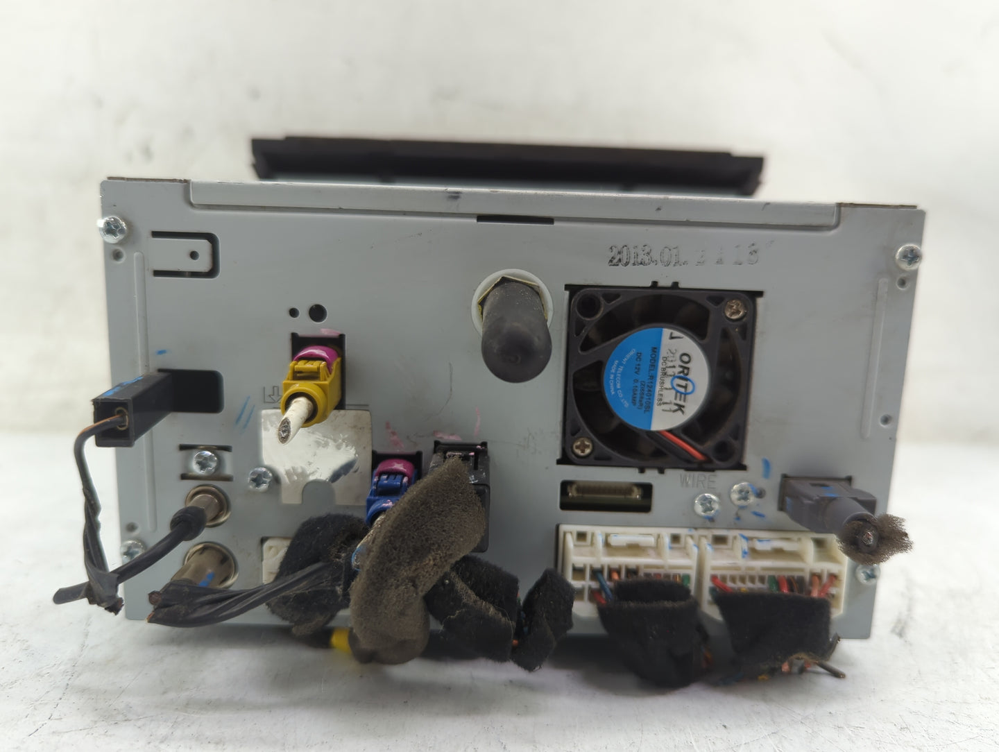 2012-2013 Hyundai Azera Radio AM FM Cd Player Receiver Replacement P/N:965603V4514X AN241HGAN4X Fits Fits 2012 2013 OEM Used