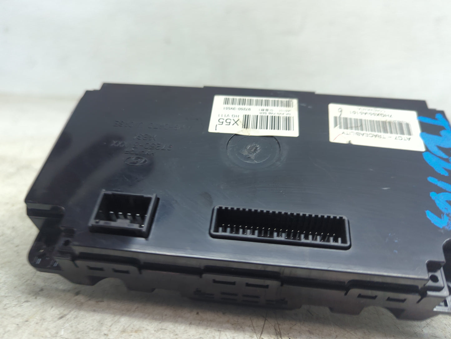 2012-2013 Hyundai Azera Climate Control Module Temperature AC/Heater Replacement P/N:97250-3V551 7HGX55IA5101 Fits Fits 2012