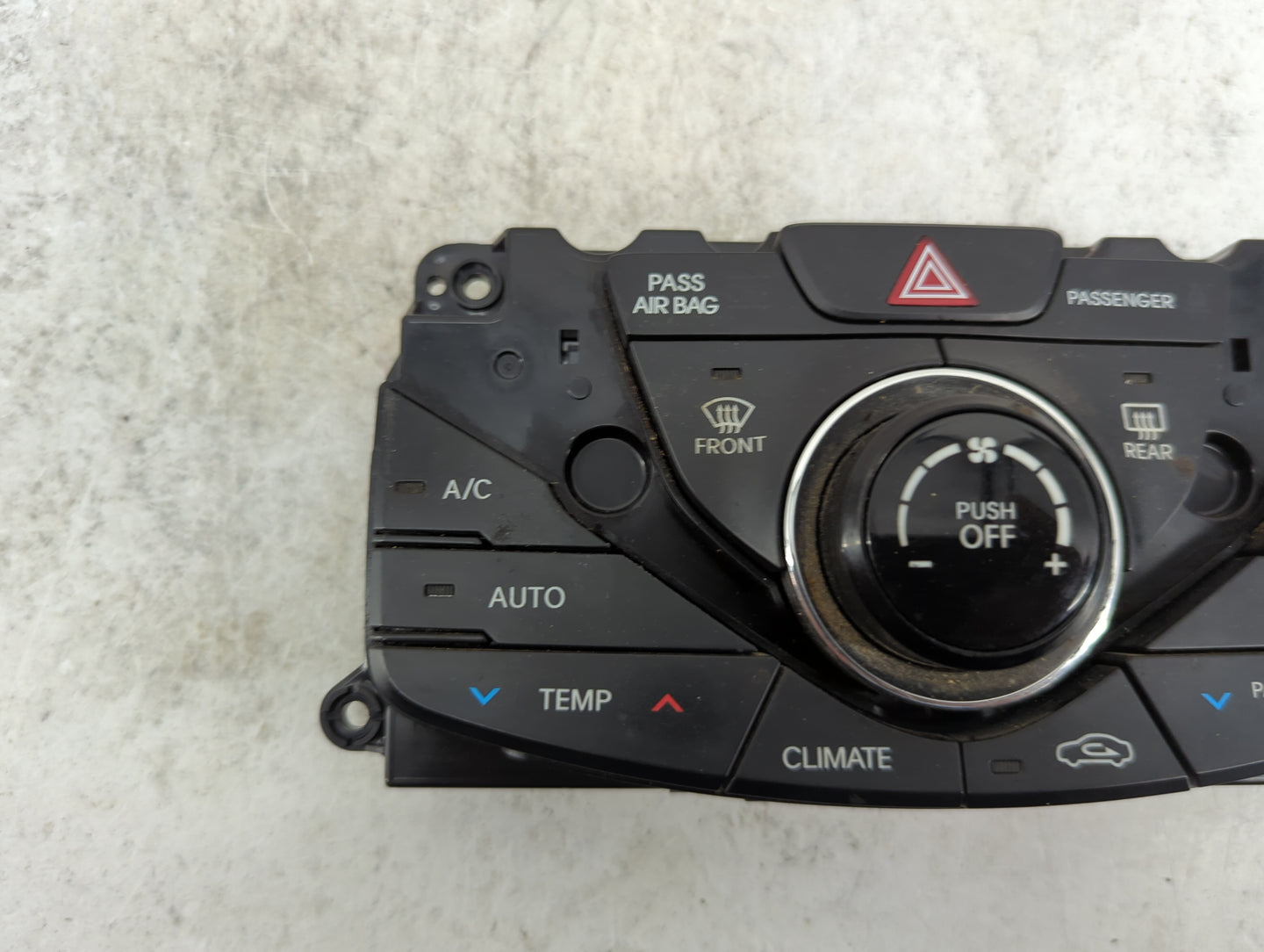2012-2013 Hyundai Azera Climate Control Module Temperature AC/Heater Replacement P/N:972503V551 7HGX55IAS112 Fits Fits 2012 