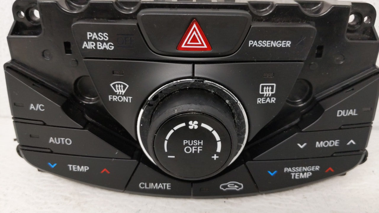 2012-2013 Hyundai Azera Climate Control Module Temperature AC/Heater Replacement P/N:97250-3V550 97250-3V551 Fits Fits 2012 