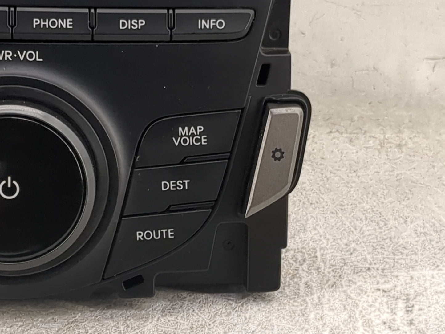 2012-2013 Hyundai Azera Radio AM FM Cd Player Receiver Replacement P/N:965603V4514X AN241HGAN4X Fits Fits 2012 2013 OEM Used