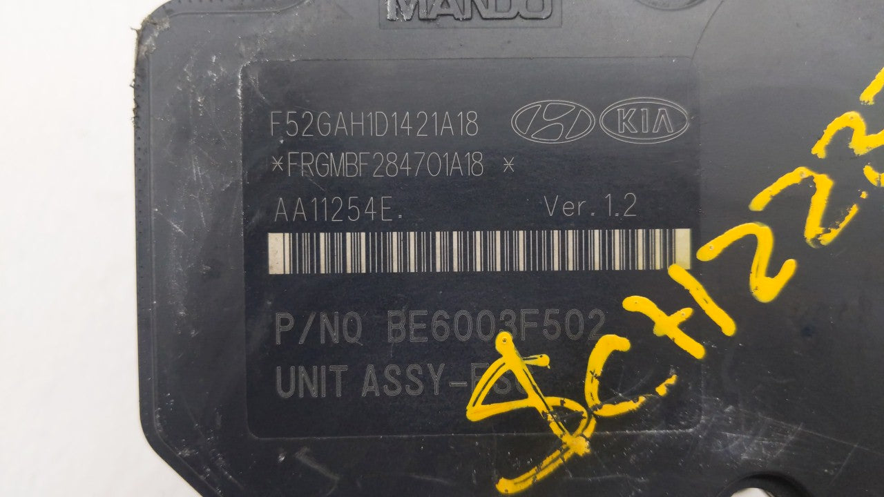 2012-2014 Hyundai Azera ABS Pump Control Module Replacement P/N:58920-3V300 Fits Fits 2012 2013 2014 OEM Used Auto Parts - O