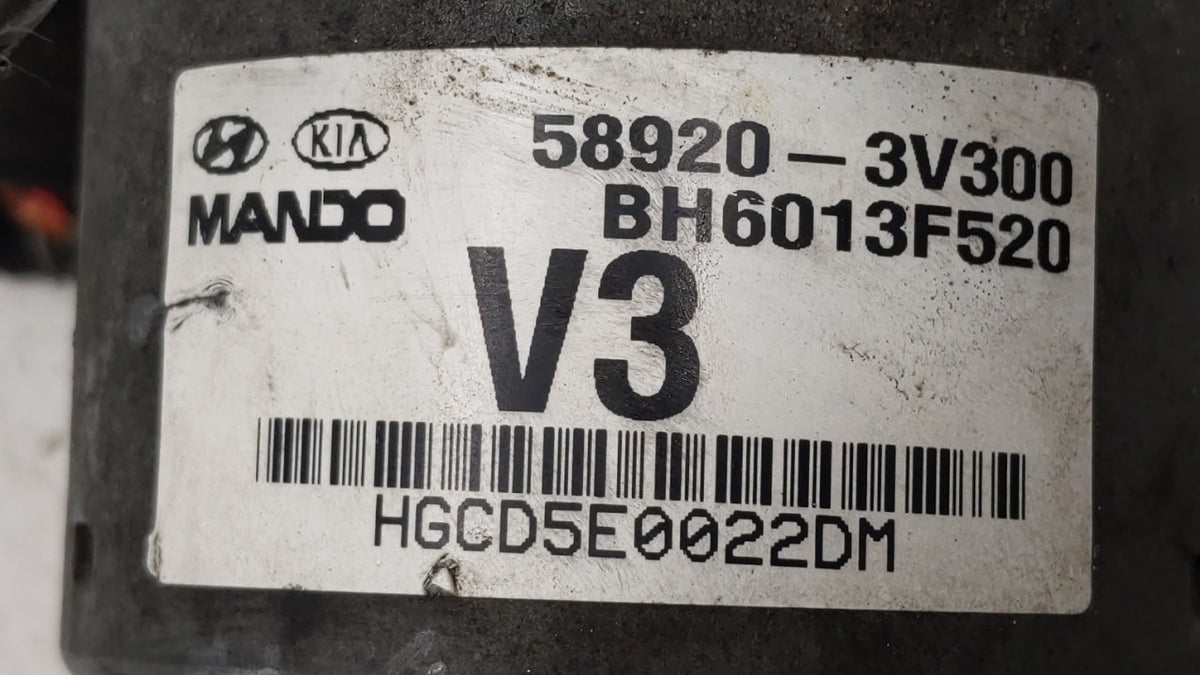 2012-2014 Hyundai Azera Anti-Lock Brake ABS Pump Module Actuator OEM P/N:58920-3V300 Fits Fits 2012 2013 2014 OEM Used Auto 
