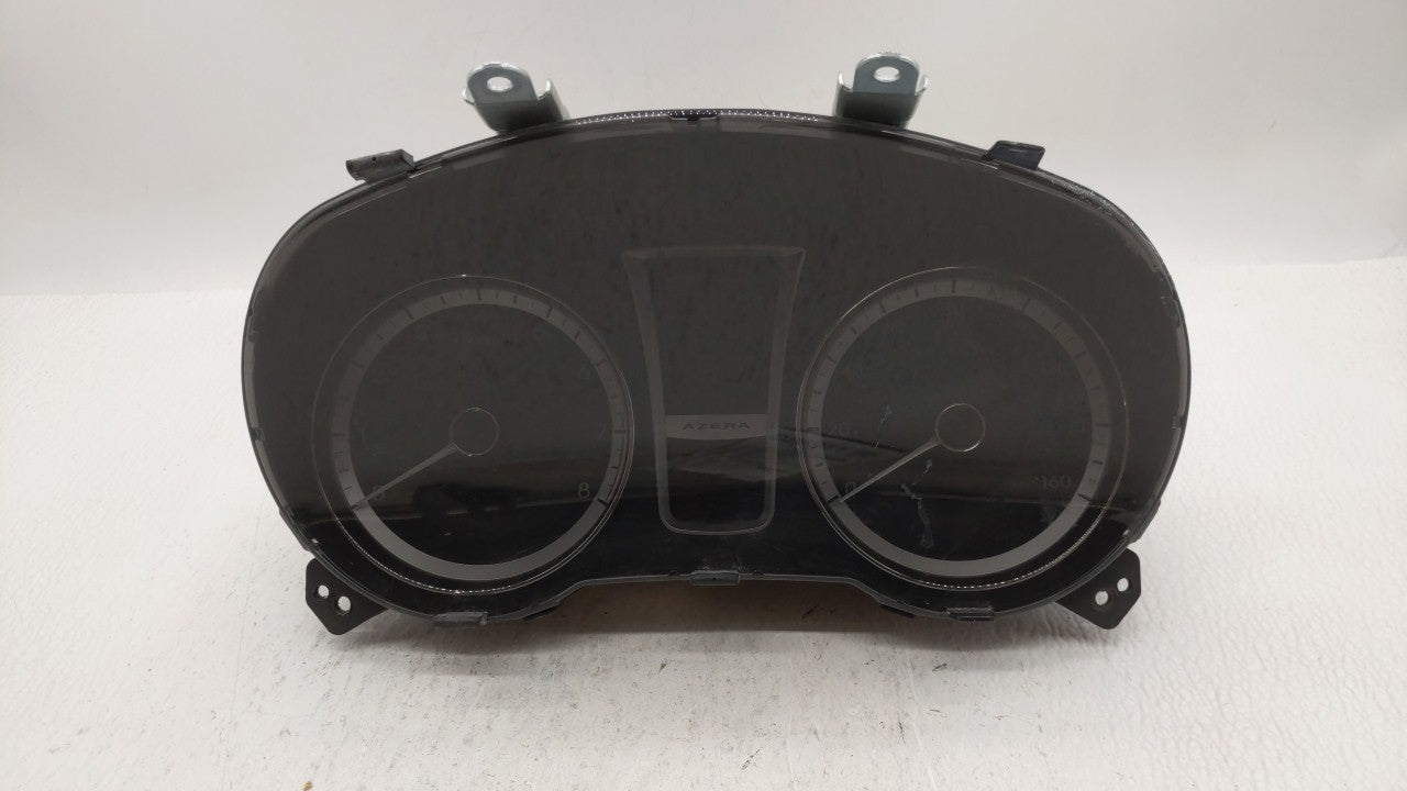 2012-2013 Hyundai Azera Instrument Cluster Speedometer Gauges P/N:94001-3V100 Miles: Fits Fits 2012 2013 OEM Used Auto Parts