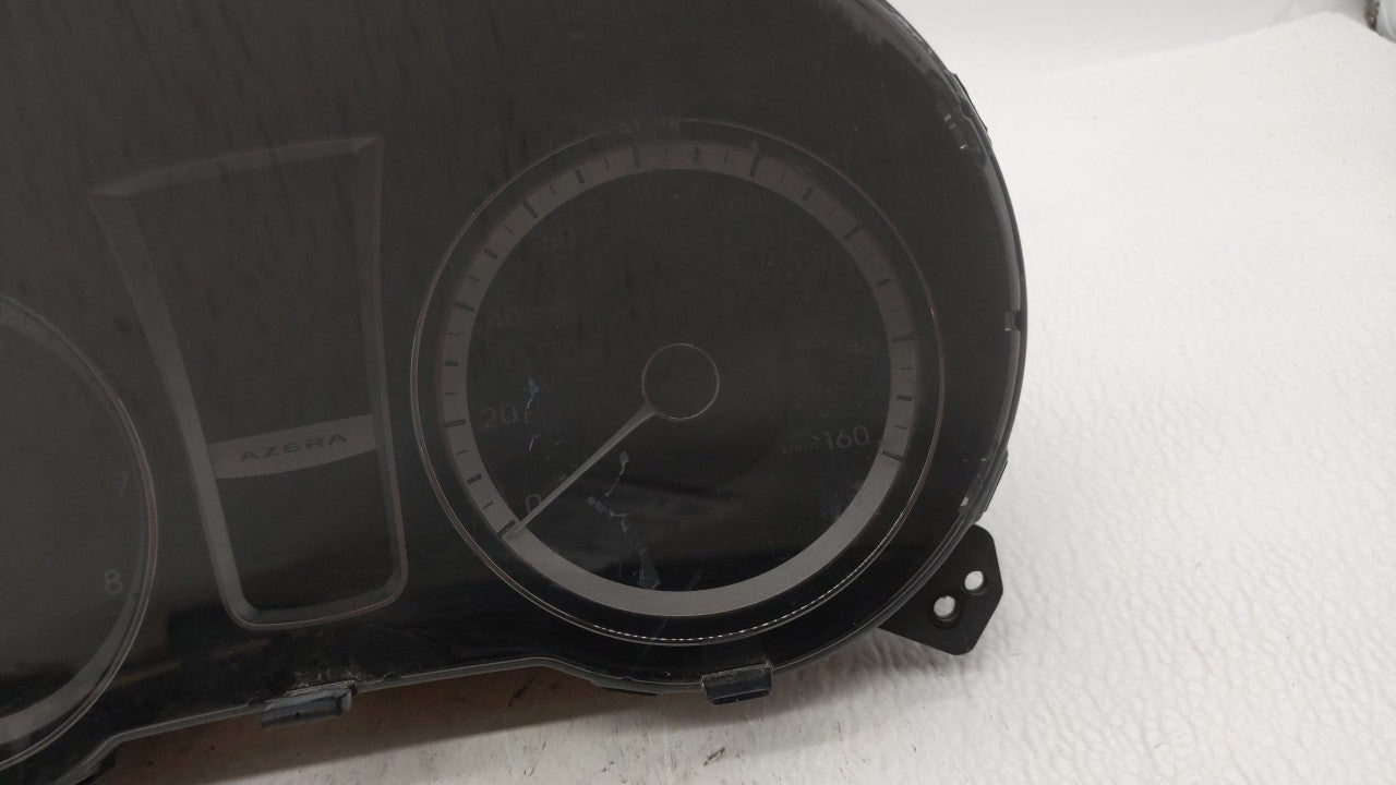 2012-2013 Hyundai Azera Instrument Cluster Speedometer Gauges P/N:94001-3V100 Miles: Fits Fits 2012 2013 OEM Used Auto Parts