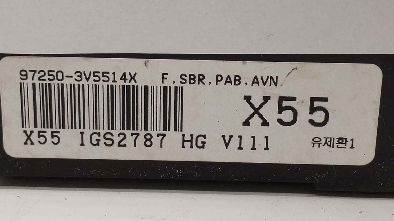 2012-2013 Hyundai Azera Climate Control Module Temperature AC/Heater Replacement P/N:97250-3V550 97250-3V551 Fits Fits 2012 