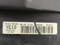 2012-2013 Hyundai Azera Instrument Cluster Speedometer Gauges P/N:94001-3V100 Fits Fits 2012 2013 OEM Used Auto Parts - Oemu