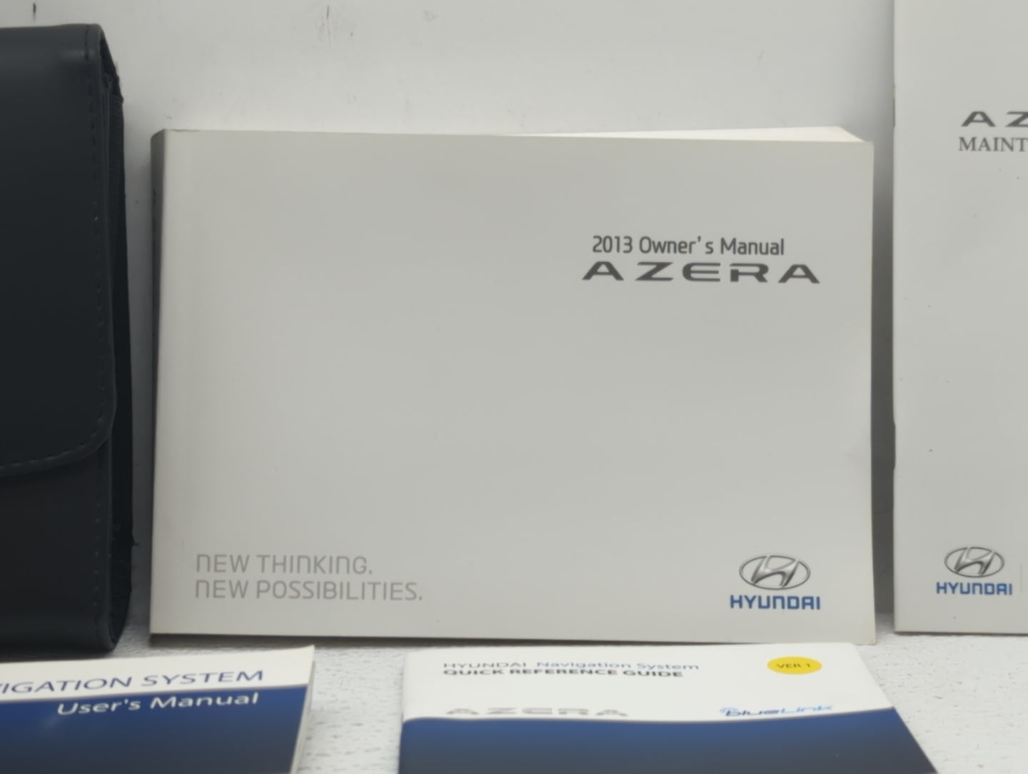 2013 Hyundai Azera Owners Manual Book Guide OEM Used Auto Parts - Oemusedautoparts1.com