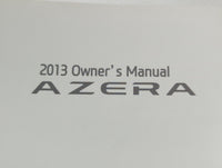 2013 Hyundai Azera Owners Manual Book Guide OEM Used Auto Parts - Oemusedautoparts1.com