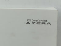 2013 Hyundai Azera Owners Manual Book Guide OEM Used Auto Parts - Oemusedautoparts1.com