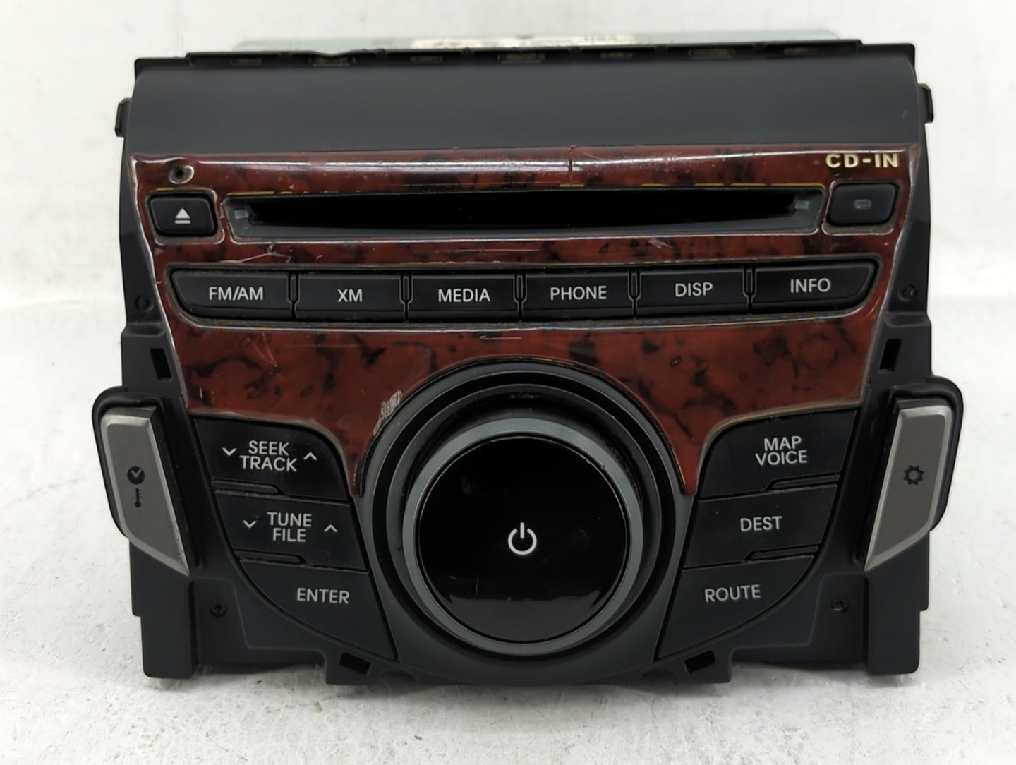 2012-2013 Hyundai Azera Radio AM FM Cd Player Receiver Replacement P/N:96560-3V4504X 96560-3V4514X Fits Fits 2012 2013 OEM U