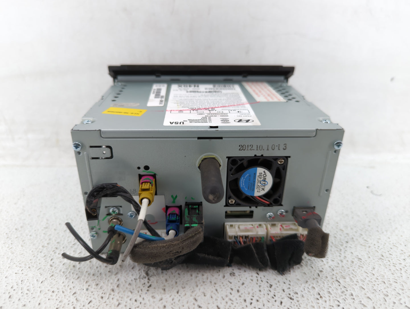 2013 Hyundai Azera Radio AM FM Cd Player Receiver Replacement P/N:96560-3V4514X Fits OEM Used Auto Parts - Oemusedautoparts1