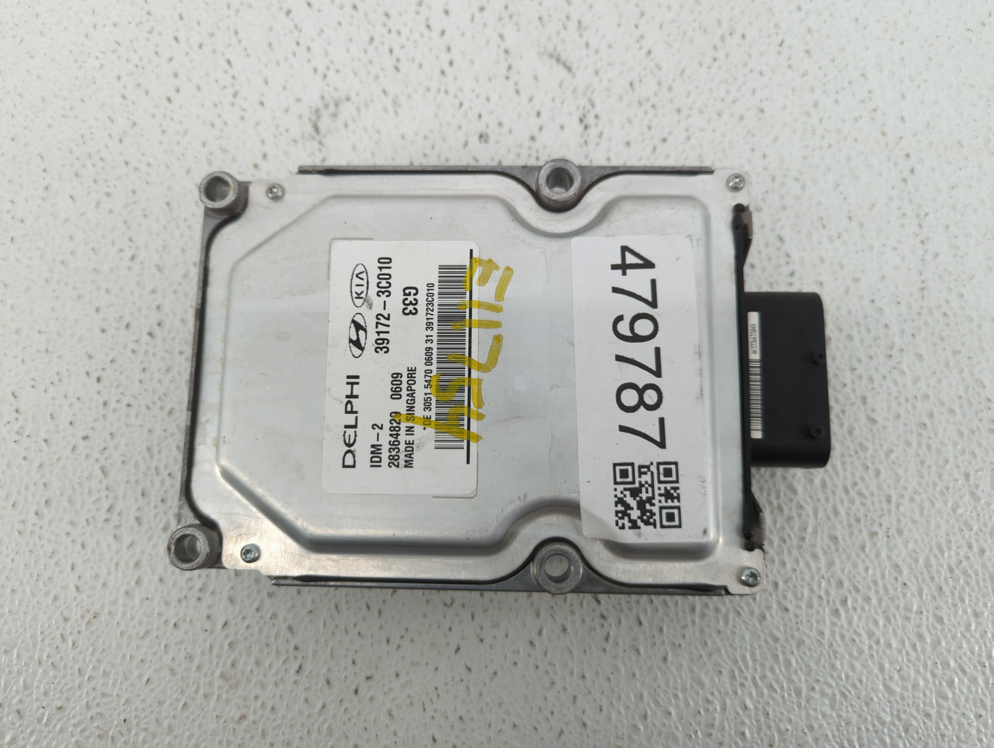 2012-2017 Hyundai Azera PCM Engine Control Computer ECU ECM PCU OEM P/N:39172-3C010 Fits Fits 2012 2013 2014 2015 2016 2017 