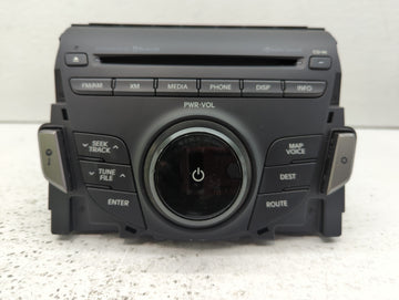 2012-2013 Hyundai Azera Radio AM FM Cd Player Receiver Replacement P/N:96560-3V4014X Fits Fits 2012 2013 OEM Used Auto Parts