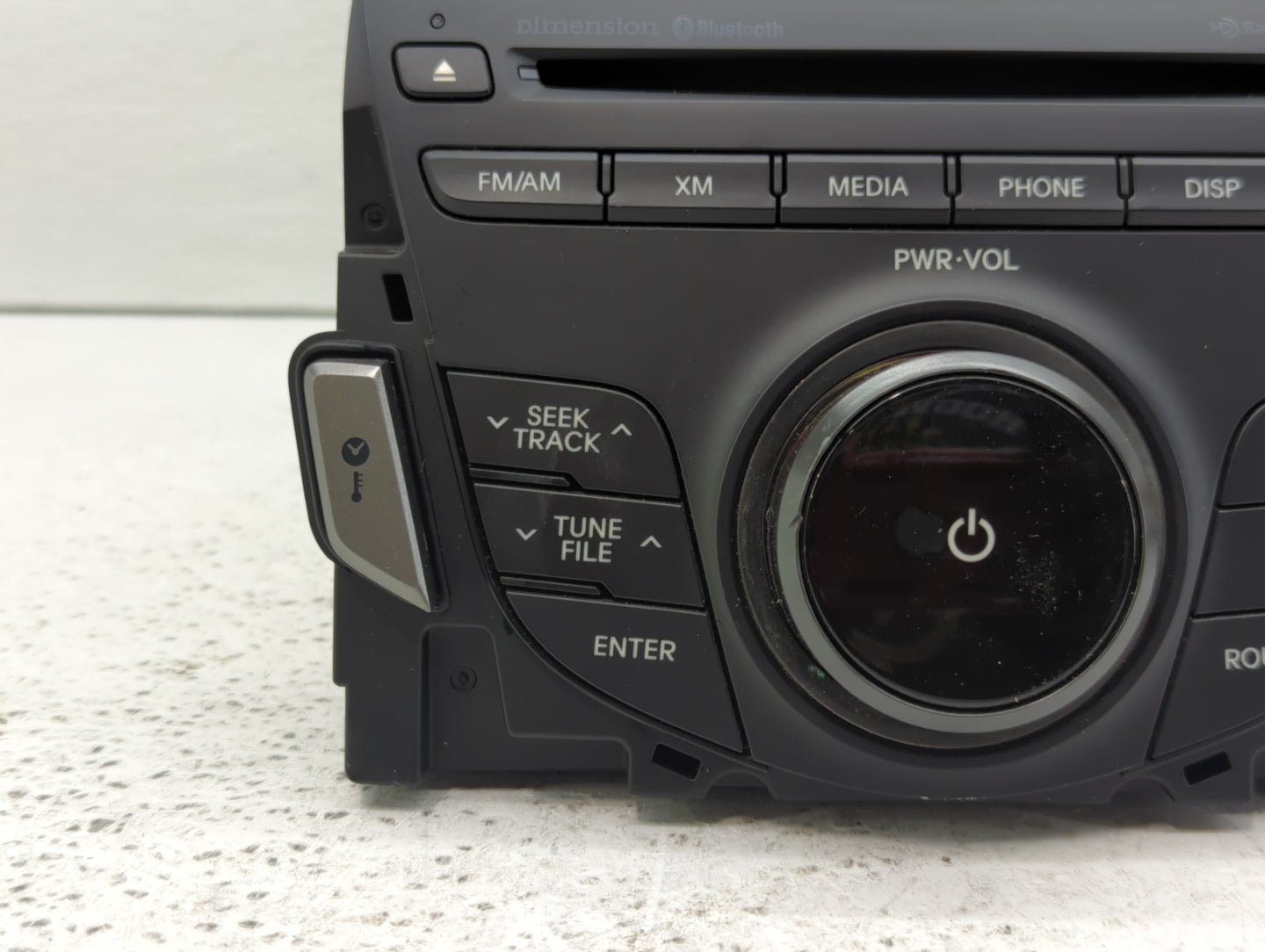 2012-2013 Hyundai Azera Radio AM FM Cd Player Receiver Replacement P/N:96560-3V4014X Fits Fits 2012 2013 OEM Used Auto Parts