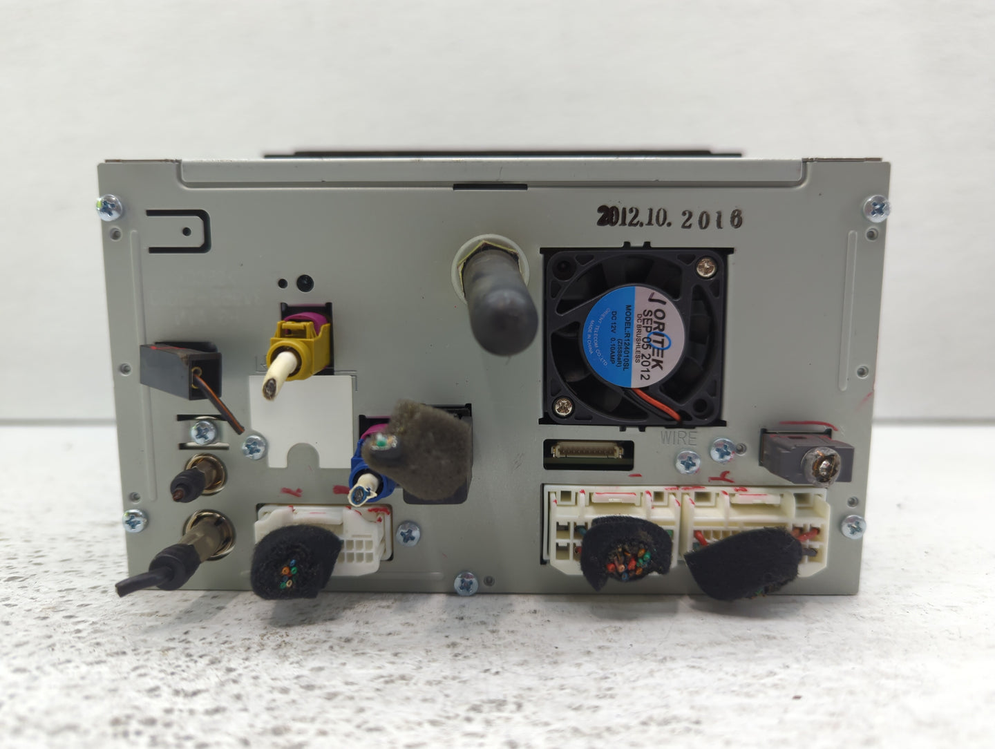 2012-2013 Hyundai Azera Radio AM FM Cd Player Receiver Replacement P/N:96560-3V4014X Fits Fits 2012 2013 OEM Used Auto Parts
