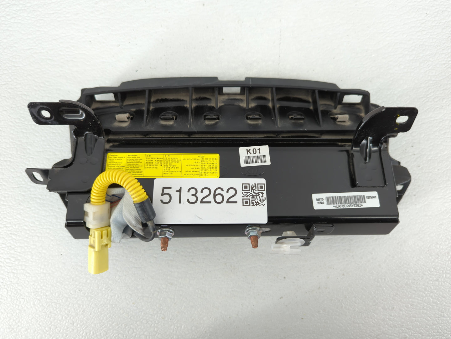 2012-2017 Hyundai Azera Air Bag Passenger Right Dashboard Oem - Oemusedautoparts1.com