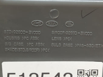 compare product 2012-2014 Hyundai Azera Overhead Roof Console Black 513543
