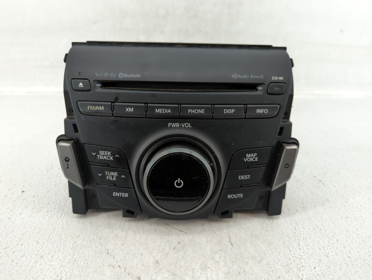 2012-2013 Hyundai Azera Radio AM FM Cd Player Receiver Replacement P/N:96560-3V4014X Fits Fits 2012 2013 OEM Used Auto Parts