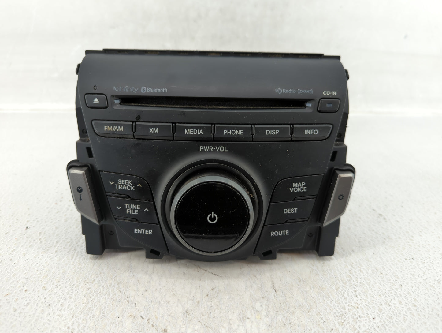 2012-2013 Hyundai Azera Radio AM FM Cd Player Receiver Replacement P/N:96560-3V4014X Fits Fits 2012 2013 OEM Used Auto Parts