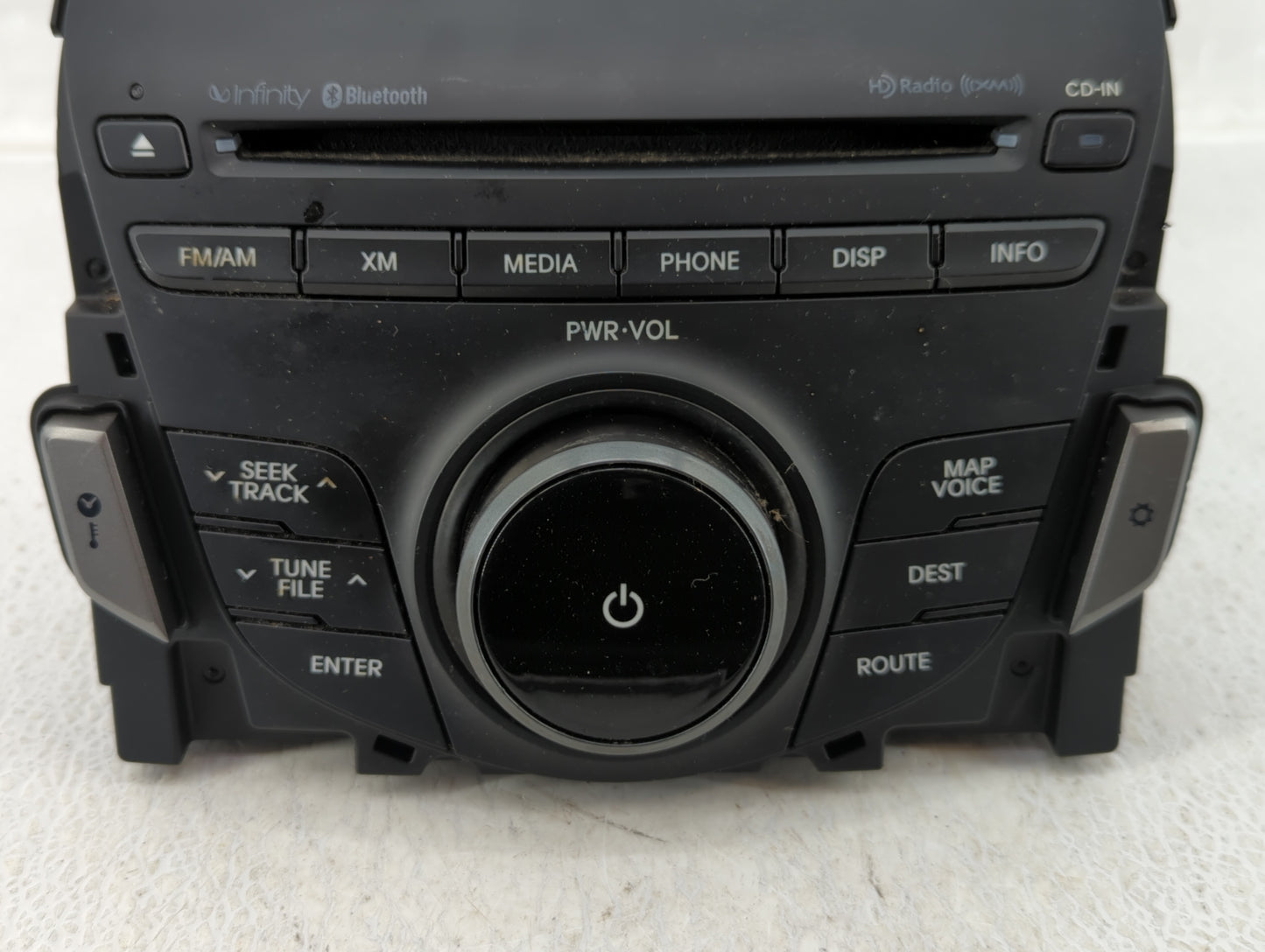 2012-2013 Hyundai Azera Radio AM FM Cd Player Receiver Replacement P/N:96560-3V4014X Fits Fits 2012 2013 OEM Used Auto Parts