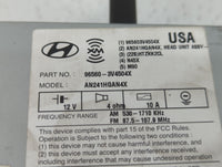 2012-2014 Hyundai Azera Radio AM FM Cd Player Receiver Replacement P/N:96560-3V4014X 96170-3V8004X Fits Fits 2012 2013 2014 
