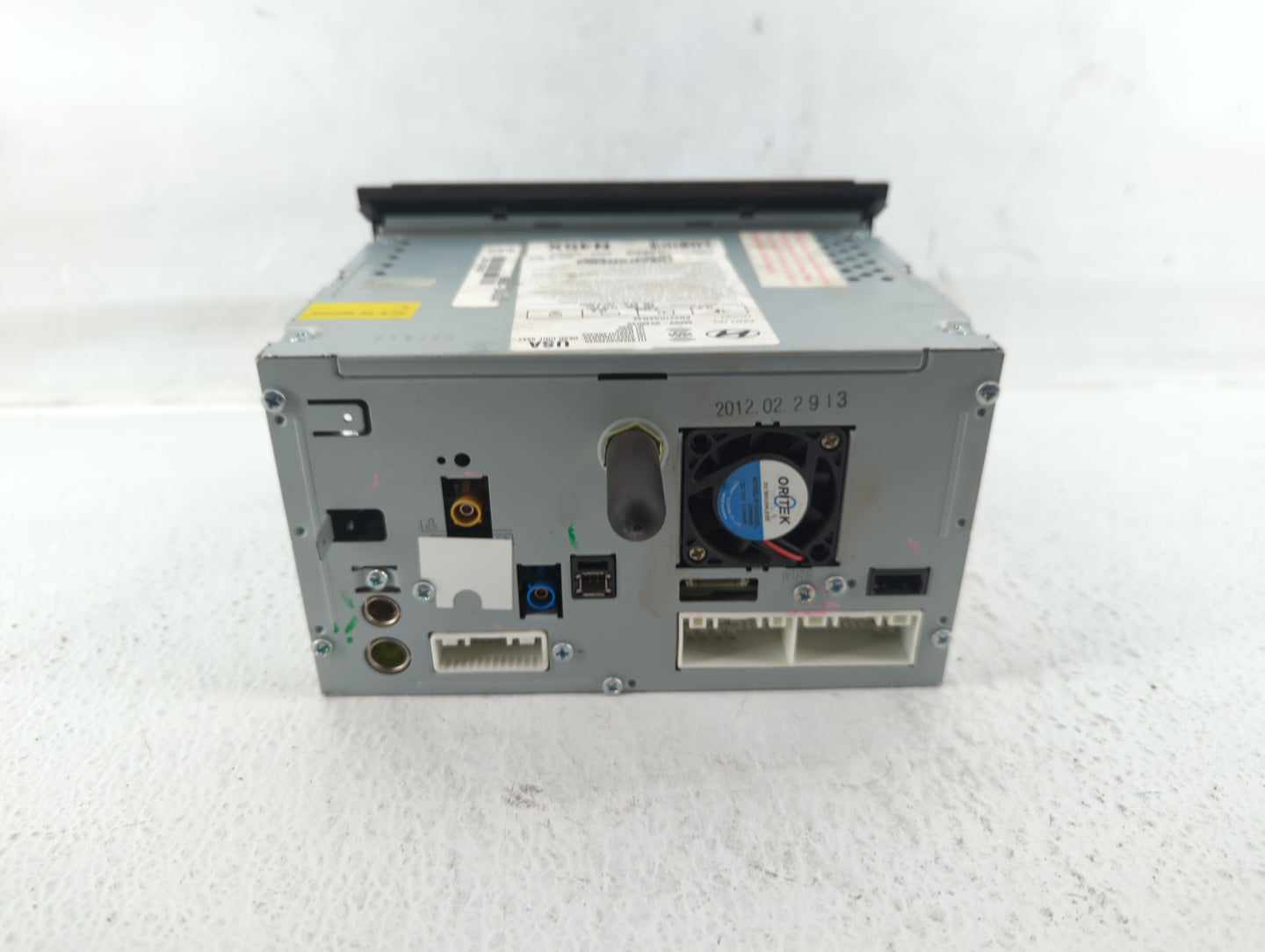 2012-2014 Hyundai Azera Radio AM FM Cd Player Receiver Replacement P/N:96560-3V4014X 96170-3V8004X Fits Fits 2012 2013 2014 
