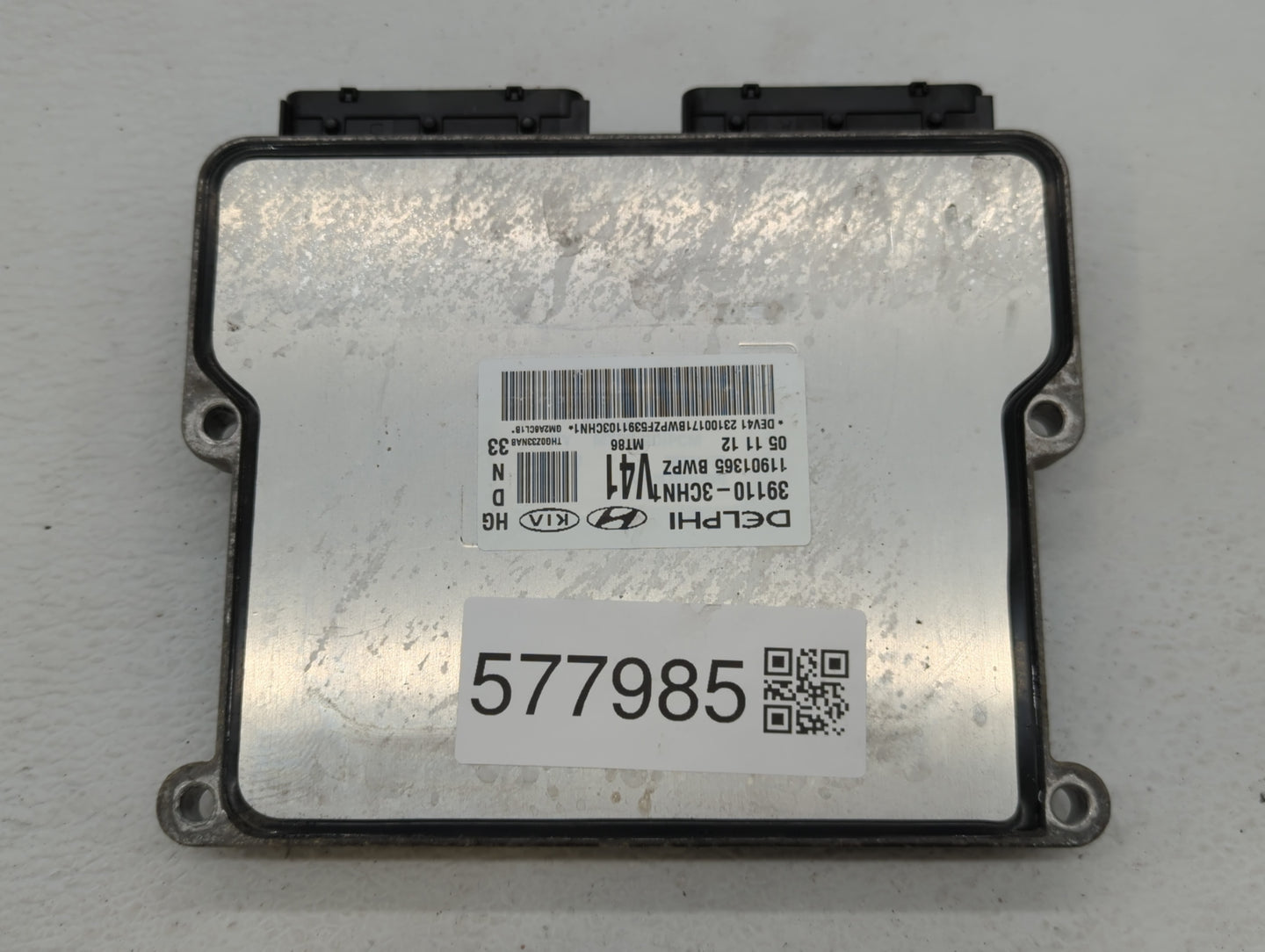 2012-2014 Hyundai Azera PCM Engine Control Computer ECU ECM PCU OEM P/N:39110-3CHN1 Fits Fits 2012 2013 2014 OEM Used Auto P