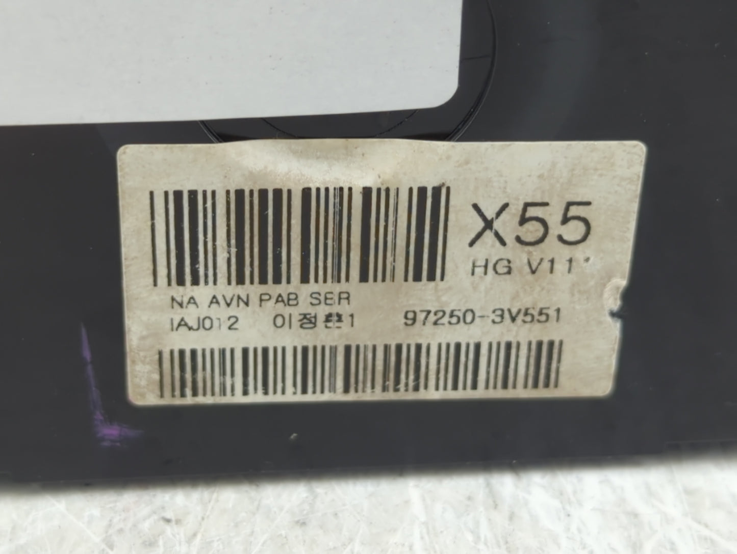 2012-2013 Hyundai Azera Climate Control Module Temperature AC/Heater Replacement P/N:97250-3V551 Fits Fits 2012 2013 OEM Use