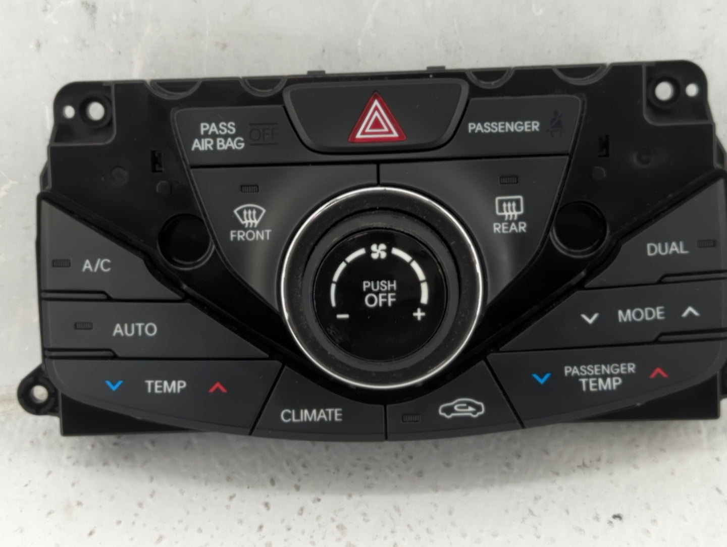 2012-2013 Hyundai Azera Climate Control Module Temperature AC/Heater Replacement P/N:97250-3V551 Fits Fits 2012 2013 OEM Use