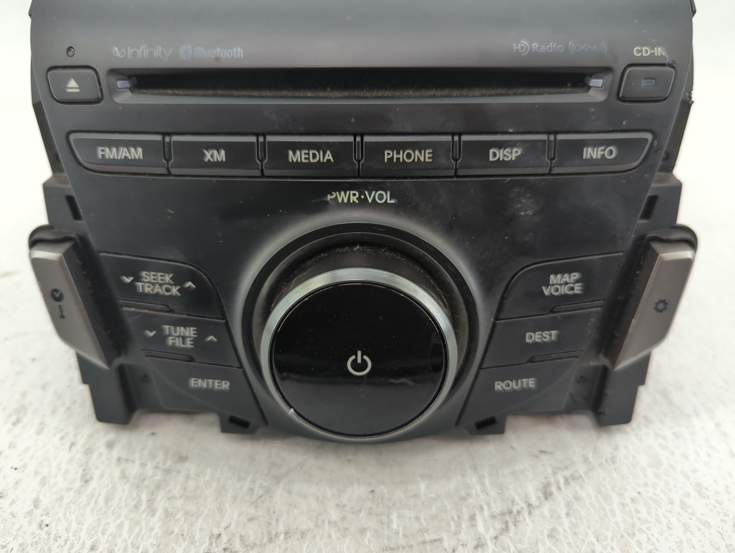 2012-2013 Hyundai Azera Radio AM FM Cd Player Receiver Replacement P/N:96560-3V4014X Fits Fits 2012 2013 OEM Used Auto Parts