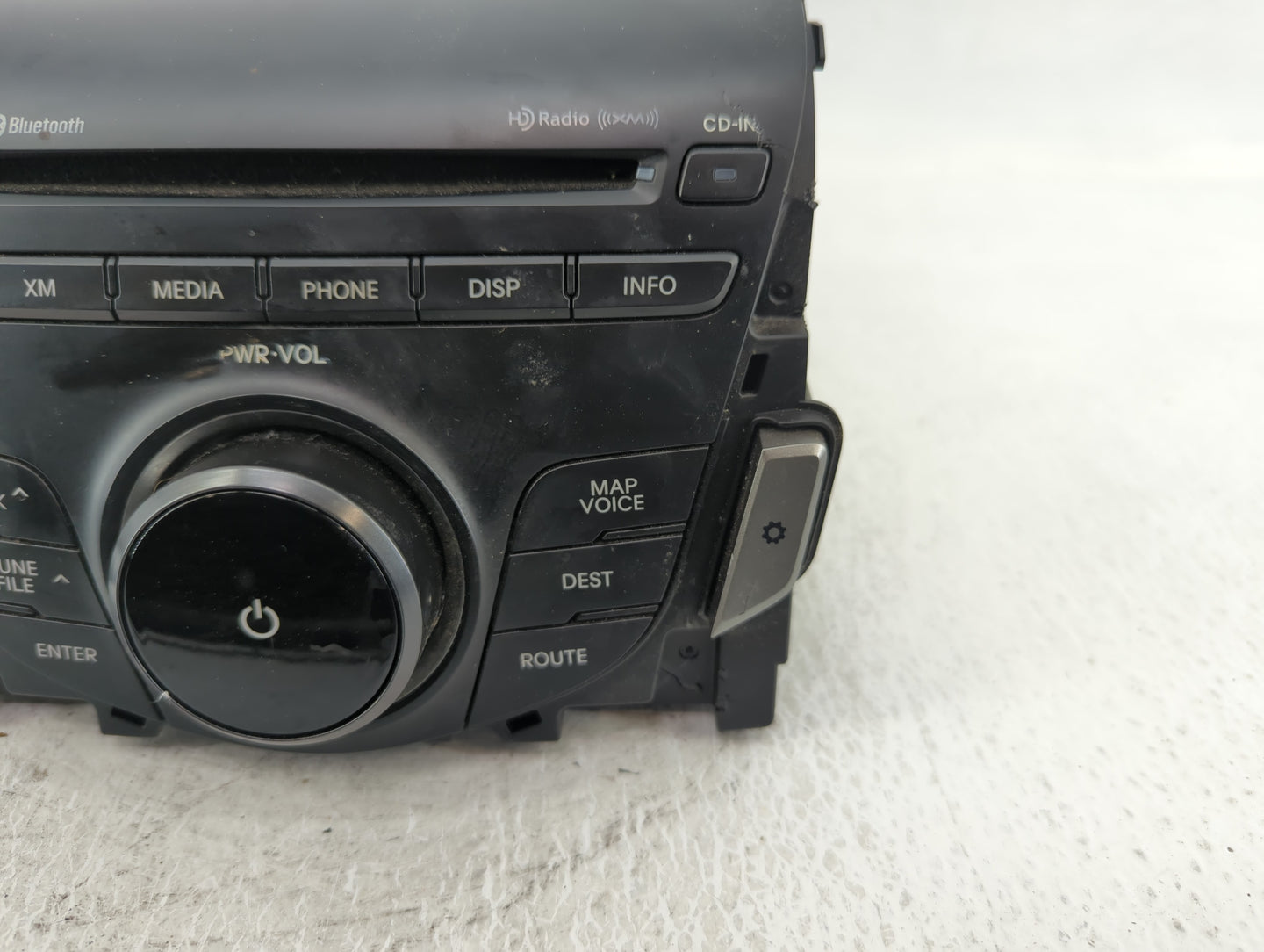 2012-2013 Hyundai Azera Radio AM FM Cd Player Receiver Replacement P/N:96560-3V4014X Fits Fits 2012 2013 OEM Used Auto Parts