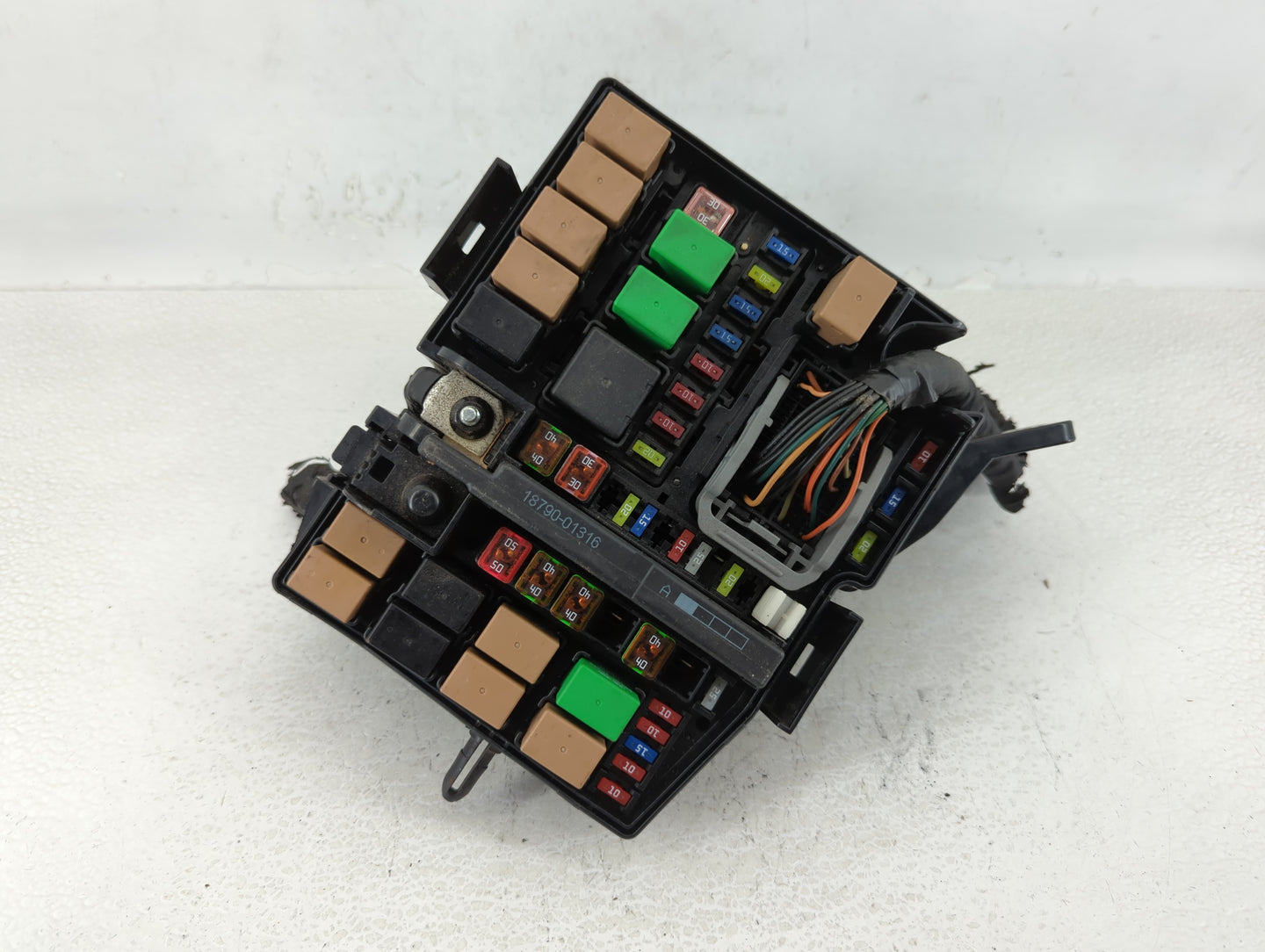 2012-2013 Hyundai Azera Fusebox Fuse Box Panel Relay Module P/N:1209130483 91206 3V040 Fits Fits 2012 2013 OEM Used Auto Par