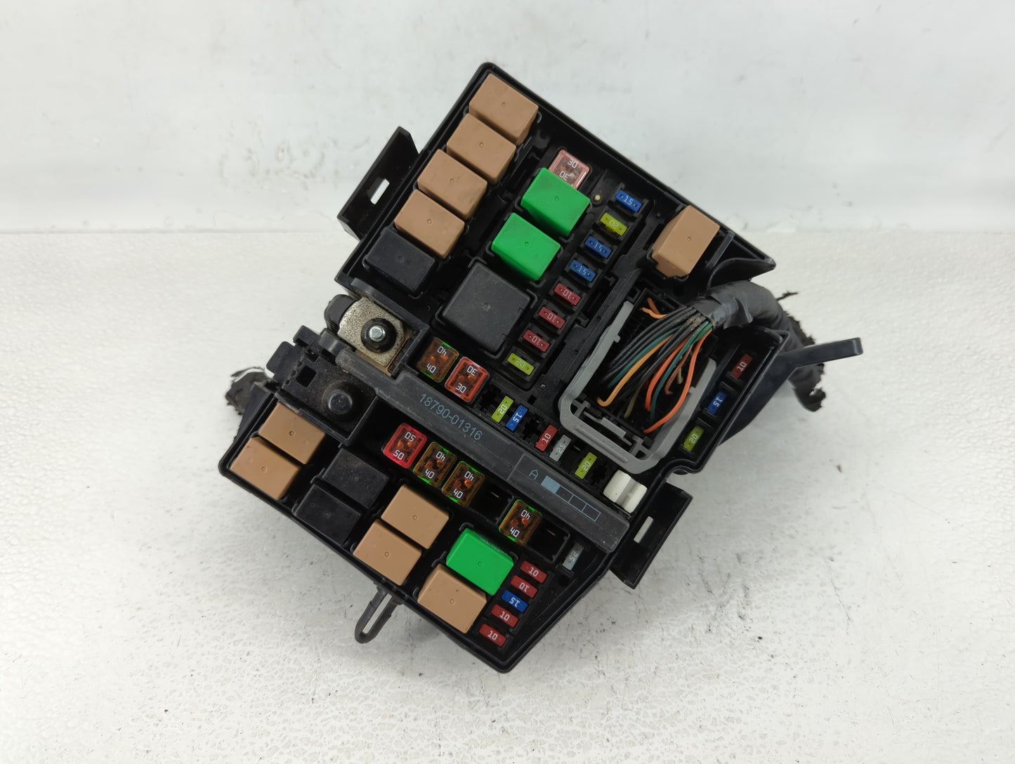 2012-2013 Hyundai Azera Fusebox Fuse Box Panel Relay Module P/N:1209130483 91206 3V040 Fits Fits 2012 2013 OEM Used Auto Par