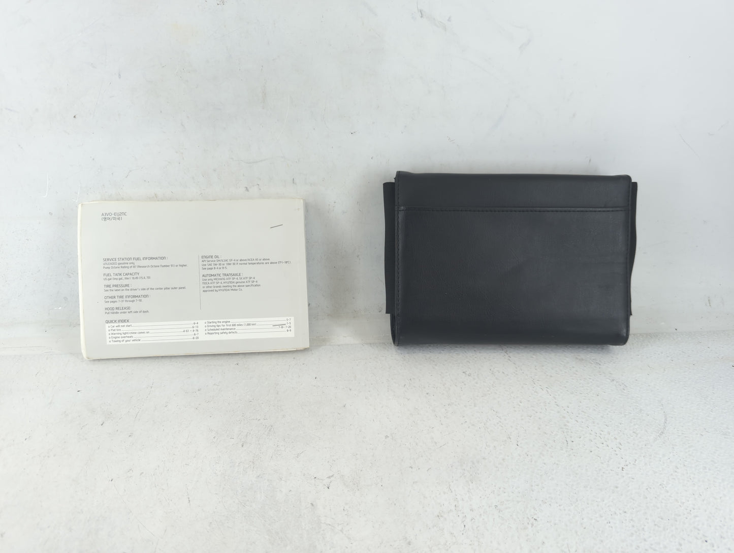 2013 Hyundai Azera Owners Manual Book Guide P/N:A3V0-EU2NC OEM Used Auto Parts - Oemusedautoparts1.com