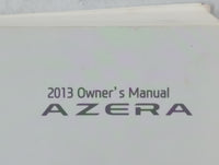 2013 Hyundai Azera Owners Manual Book Guide P/N:A3V0-EU2NC OEM Used Auto Parts - Oemusedautoparts1.com