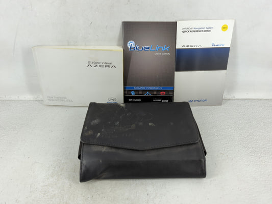 2013 Hyundai Azera Owners Manual Book Guide P/N:D3V0-EU35E OEM Used Auto Parts - Oemusedautoparts1.com