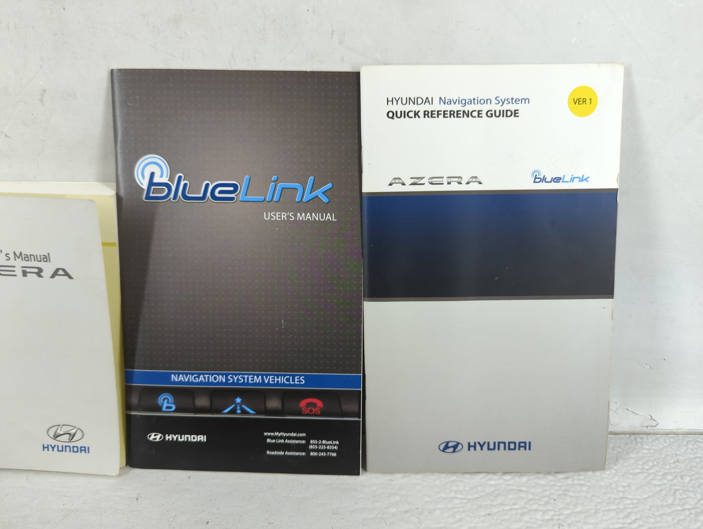 2013 Hyundai Azera Owners Manual Book Guide P/N:D3V0-EU35E OEM Used Auto Parts - Oemusedautoparts1.com