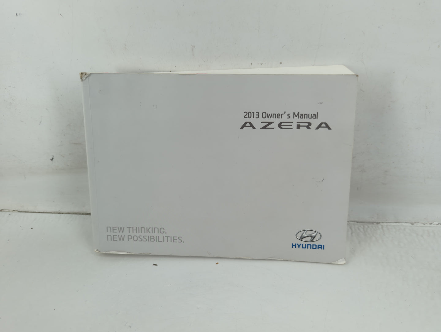 2013 Hyundai Azera Owners Manual Book Guide P/N:D3V0-EU35E OEM Used Auto Parts - Oemusedautoparts1.com